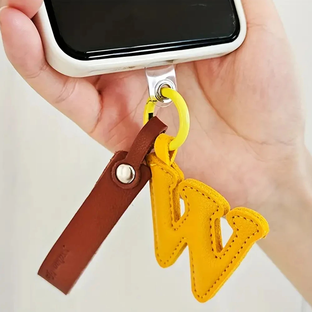 Porte-clés créatif en cuir PU  - Monogram Keychain Leather avis et prix