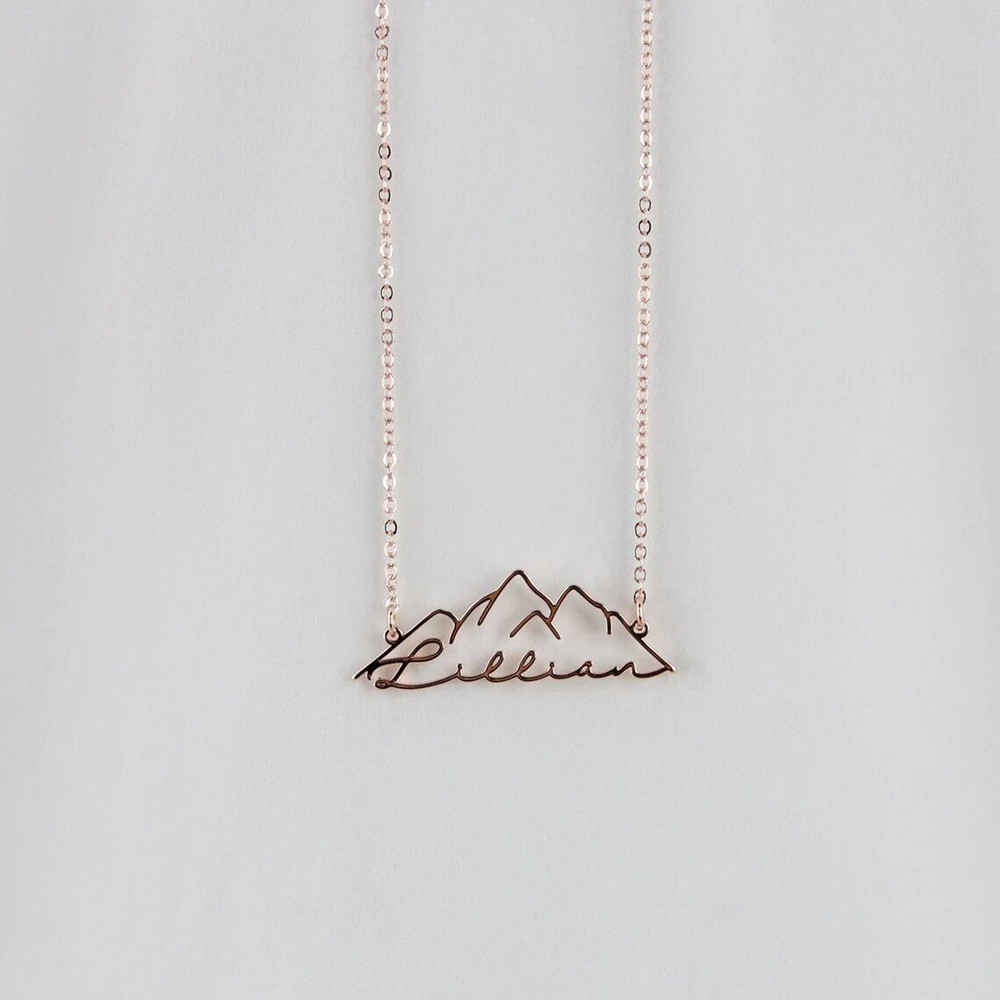 Collier avec nom personnalisé, - Birth Flower Necklace avis et prix