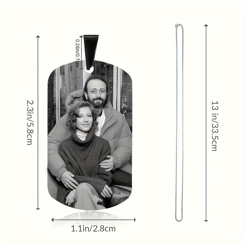 Collier avec pendentif personn - Pet Portrait Custom avis et prix