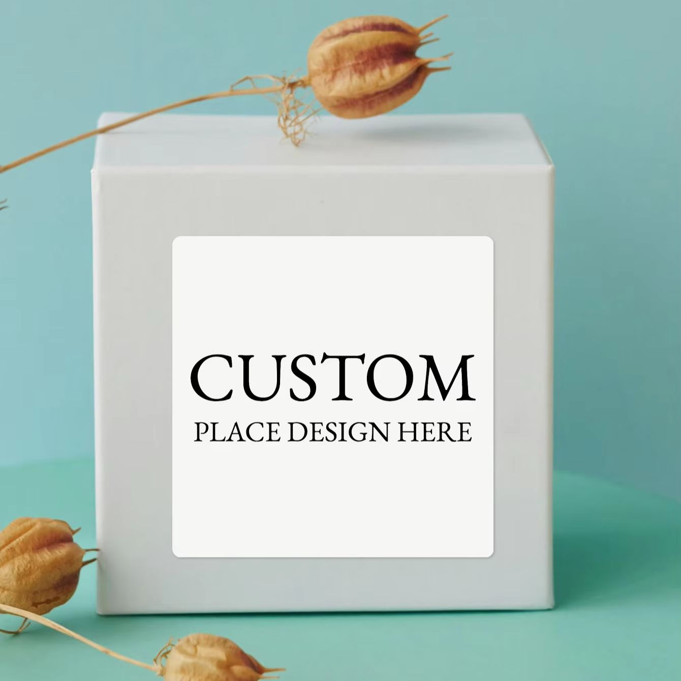 Autocollants carrés imperméabl - Personalised Candle Label avis et prix