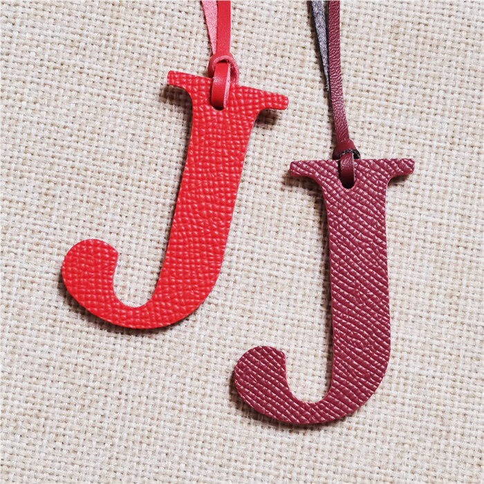 Lettre anglaise H I J K L M N  - Monogram Keychain Leather avis et prix