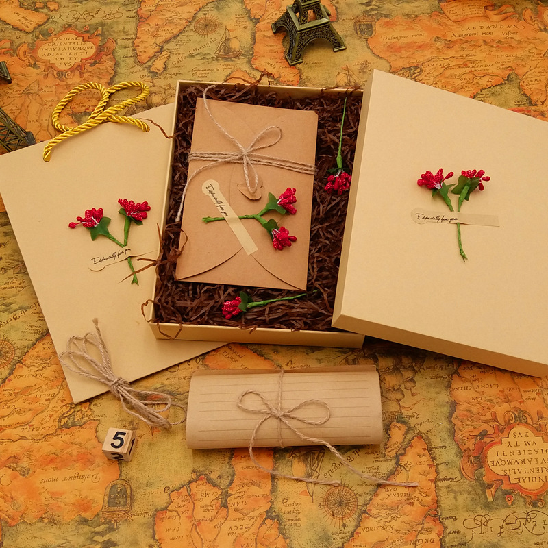Enveloppe rétro romantique, dé - Wax Seal Letter Kit avis et prix