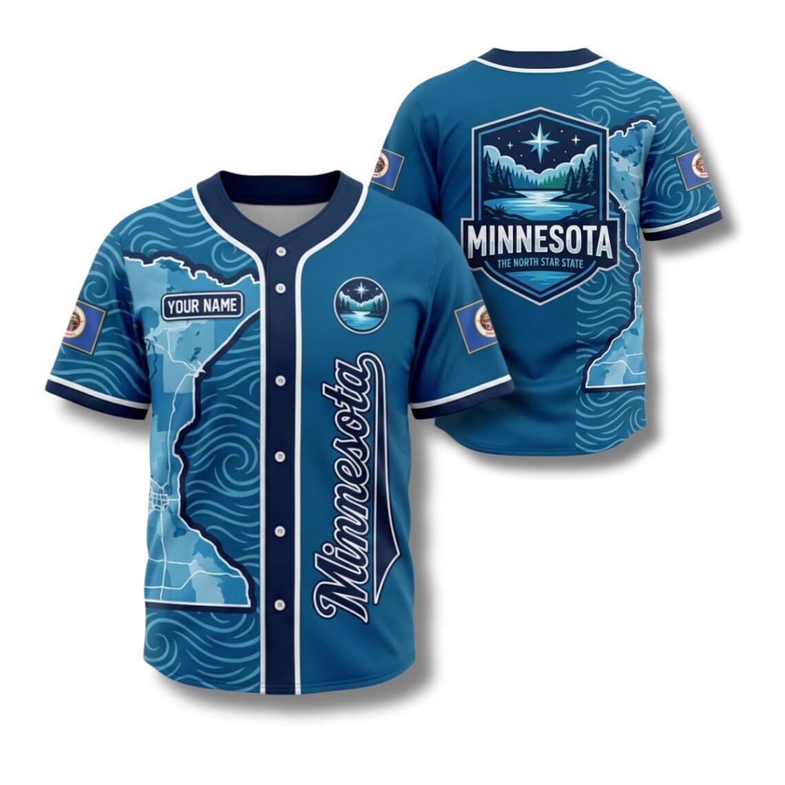 Maillot de baseball personnali - Custom Star Map avis et prix
